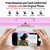 iPhone 18 Pro Phone Silicone Frame Bumper - Purple