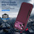 iPhone 18 Pro Pioneer Armor Heavy Duty PC + TPU Phone Case - Cherry Red+Black