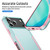 iPhone 18 Pro Pioneer Armor Heavy Duty PC + TPU Phone Case - Green+Pink
