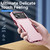 iPhone 18 Pro Pioneer Armor Heavy Duty PC + TPU Phone Case - Pink+Rose Red
