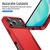 iPhone 18 Pro Pioneer Armor Heavy Duty PC + TPU Phone Case - Red+Rose Red