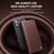 iPhone 18 Pro QIALINO Classic Gen2 Genuine Leather Phone Case - Red