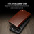 iPhone 18 Pro QIALINO Classic Genuine Leather Phone Case - Light Brown