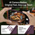iPhone 18 Pro QN2 Skin-Friendly AirBag Magnetic Shockproof Phone Case with 360 Rotation Holder - Orange