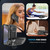 iPhone 18 Pro R-JUST Sliding Camera IP54 Life Waterproof Holder Phone Case - Black