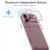 iPhone 18 Pro Shine High Transparency Acrylic Phone Case - Pink