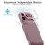 iPhone 18 Pro Shine High Transparency Acrylic Phone Case - White
