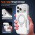 iPhone 18 Pro Shockproof Protective TPU Hybrid PC Ring Holder Magnetic Phone Case - White