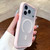 iPhone 18 Pro Silicone Frame Bumper Magnetic Frosted Back Panel Phone Case - Grey Pink