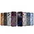 iPhone 18 Pro Single-sided Snap Buckle Metal Frame Frosted MagSafe Phone Case - Light Blue