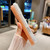 iPhone 18 Pro Skin Feel 360 Degrees Rotating Holder PC Hybrid TPU Magnetic Phone Case - Orange
