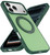 iPhone 18 Pro Skin Feel Revolving Kickstand Magnetic Phone Case - Green