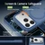 iPhone 18 Pro Skin Feel TPU Hybrid PC MagSafe Phone Case - Blue