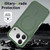 iPhone 18 Pro Skin Feel TPU Hybrid PC MagSafe Phone Case - Dark Green