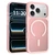 iPhone 18 Pro Skin Feel TPU Hybrid PC MagSafe Phone Case - Pink