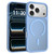 iPhone 18 Pro Skin Feel TPU Hybrid PC MagSafe Phone Case - Sierra Blue