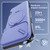 iPhone 18 Pro Sliding Camshield Card Slot Magnetic Rotation Holder Phone Case - Light Purple