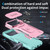 iPhone 18 Pro Sliding Camshield Holder Phone Case - Grey Green + Pink
