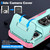 iPhone 18 Pro Sliding Camshield Holder Phone Case - Pink + Grey Green