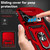 iPhone 18 Pro Sliding Camshield Holder Phone Case - Red