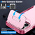iPhone 18 Pro Sliding Camshield Phone Case - Pink + Rose Red
