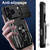 iPhone 18 Pro Sliding Camshield TPU+PC Phone Case with Card Slot - Blue
