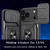 iPhone 18 Pro Sliding Camshield TPU+PC Phone Case with Card Slot - Grey