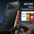 iPhone 18 Pro Sliding Card Slot PC Hybrid TPU Phone Case - Dark Blue