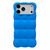 iPhone 18 Pro Solid Color Cloud Square TPU Phone Case - Blue