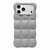 iPhone 18 Pro Solid Color Cloud Square TPU Phone Case - Grey