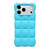iPhone 18 Pro Solid Color Cloud Square TPU Phone Case - Sky Blue