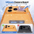 iPhone 18 Pro Sparkling Diamond Glitter Airbag Phone Case - Orange