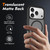 iPhone 18 Pro Starry Sky Matte Magnetic TPU Hybrid PC Phone Case with Screen Protector - Orange