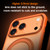 iPhone 18 Pro SULADA 360 Degree Rotation Holder Frosted Magnetic Phone Case - Gray
