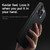 iPhone 18 Pro SULADA 600D Kevlar Texture PC Shockproof Phone Case - Black