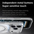 iPhone 18 Pro SULADA Crystal Series Magnetic Clear PC Phone Case - Transparent