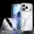 iPhone 18 Pro SULADA Electroplated Clear Airbag Shockproof Magnetic Phone Case - Transparent