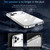 iPhone 18 Pro SULADA JINGJIA Series Lens Protector Hard PC Phone Case - Silver