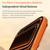 iPhone 18 Pro SULADA Kevlar Pixel Grid Texture Magnetic Phone Case - Black