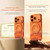 iPhone 18 Pro SULADA Kevlar Pixel Grid Texture Rotation Magnetic Holder Phone Case - Orange
