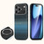 iPhone 18 Pro SULADA Kevlar Woven Texture Magnetic Leather Phone Case - Blue