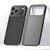 iPhone 18 Pro SULADA Skin Feel Matte Shockproof Phone Case - Black