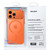 iPhone 18 Pro SULADA Transforms Into 17 Pro Semi-Transparent Matte Magnetic Phone Case - Sky Blue