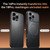 iPhone 18 Pro SULADA Transforms Into 17 Pro Semi-Transparent Matte Rotation Magnetic Holder Phone Case - Black