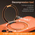 iPhone 18 Pro SULADA Transforms Into 17 Pro Semi-Transparent Matte Rotation Magnetic Holder Phone Case - Gray