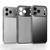 iPhone 18 Pro SULADA Transforms Into 17 Pro Semi-Transparent Matte Shockproof Phone Case - Gray