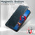 iPhone 18 Pro Suteni Baroque Calf Texture Buckle Wallet Leather Phone Case - Blue
