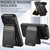 iPhone 18 Pro Suteni H15 MagSafe Oil Eax Leather Detachable Wallet Back Phone Case - Black