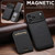 iPhone 18 Pro Suteni H16 Litchi Texture Leather Detachable Wallet Back Phone Case - Black