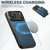 iPhone 18 Pro Suteni H16 Litchi Texture Leather Detachable Wallet Back Phone Case - Blue